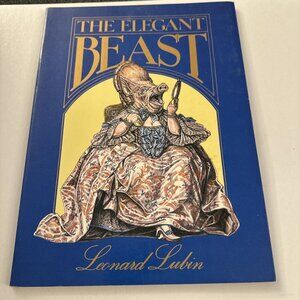 The Elephant Beast Book By Leonard Lubin Animals PD1